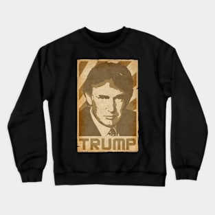 Donald Trump Retro Propaganda Crewneck Sweatshirt